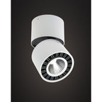 MC0085 Columbretes Spotlight 8.5cm Round 12W LED Matt White