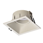 MC0162 Comfort 9.2cm Square Downlight GU10 Matt White