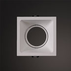 MC0162 Comfort 9.2cm Square Downlight GU10 Matt White