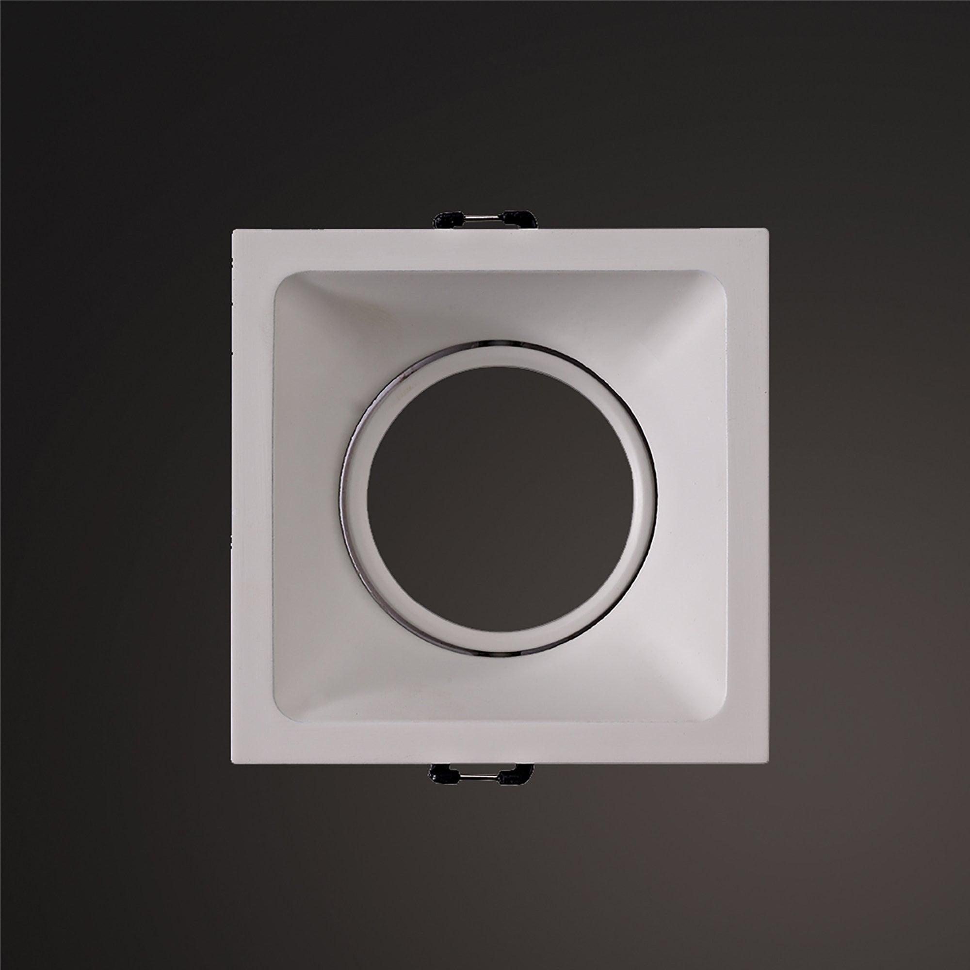 MC0162 Comfort 9.2cm Square Downlight GU10 Matt White