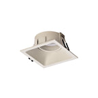 MC0162 Comfort 9.2cm Square Downlight GU10 Matt White