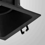 MC0165 Comfort 9.2cm Square Downlight GU10 Matt Black
