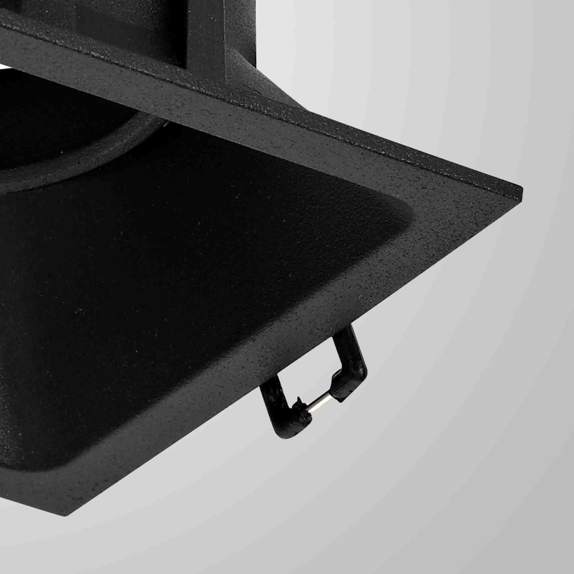 MC0165 Comfort 9.2cm Square Downlight GU10 Matt Black