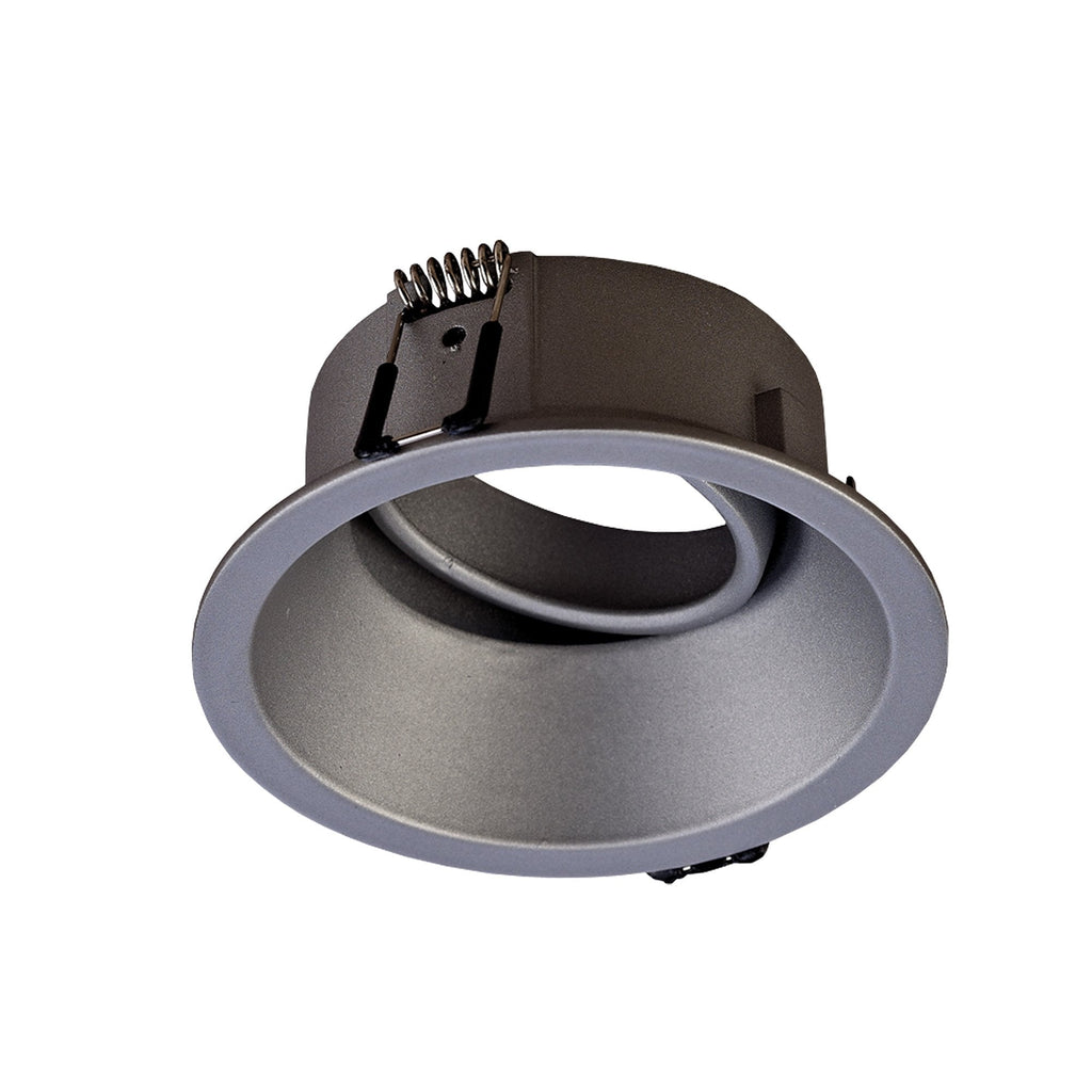 MC0161 Comfort 9.6cm Round Downlight GU10 Matt Silver
