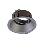 MC0161 Comfort 9.6cm Round Downlight GU10 Matt Silver