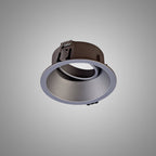 MC0161 Comfort 9.6cm Round Downlight GU10 Matt Silver
