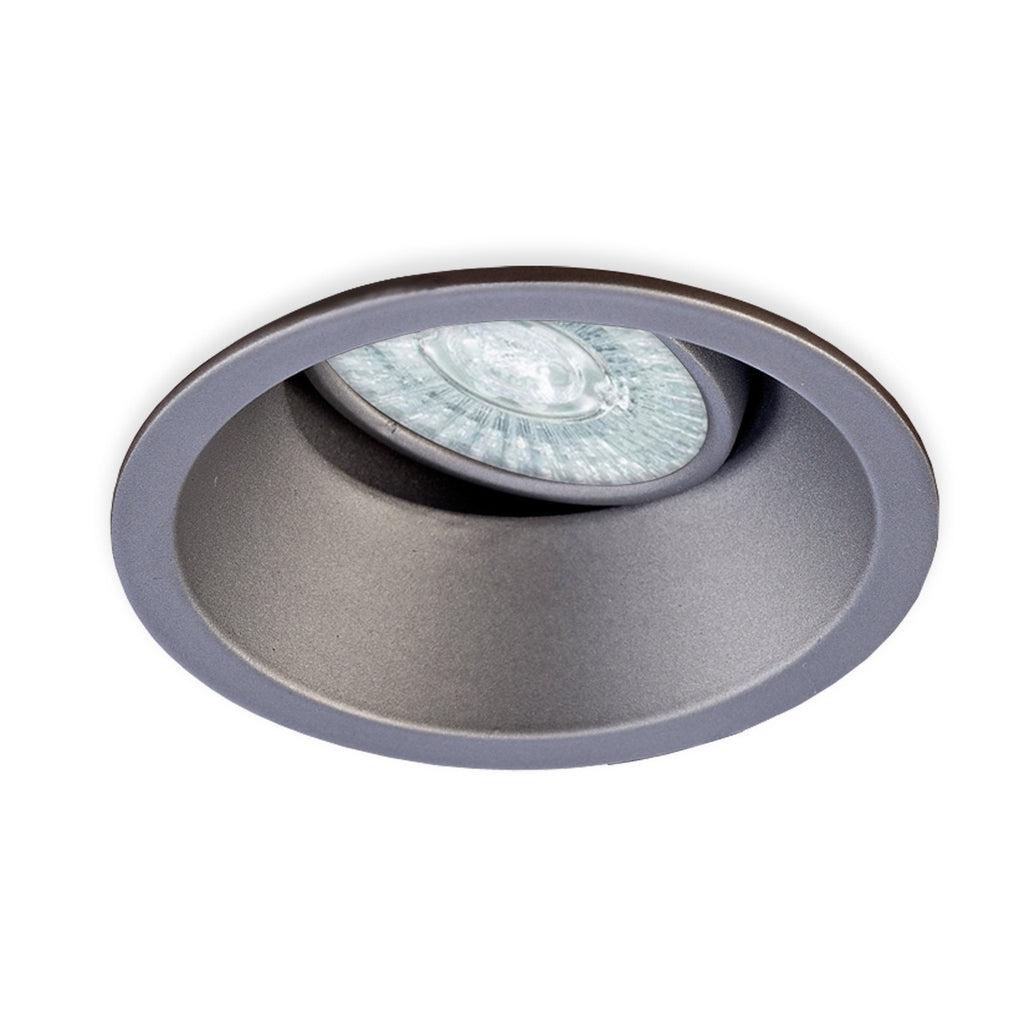MC0161 Comfort 9.6cm Round Downlight GU10 Matt Silver