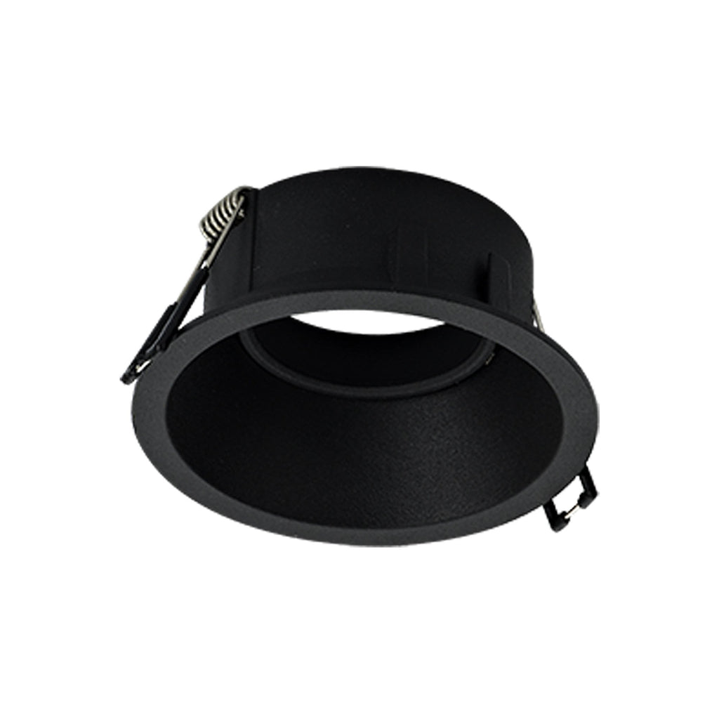 MC0164 Comfort 9.6cm Round Downlight GU10 Matt Black