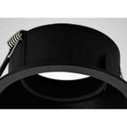 MC0164 Comfort 9.6cm Round Downlight GU10 Matt Black