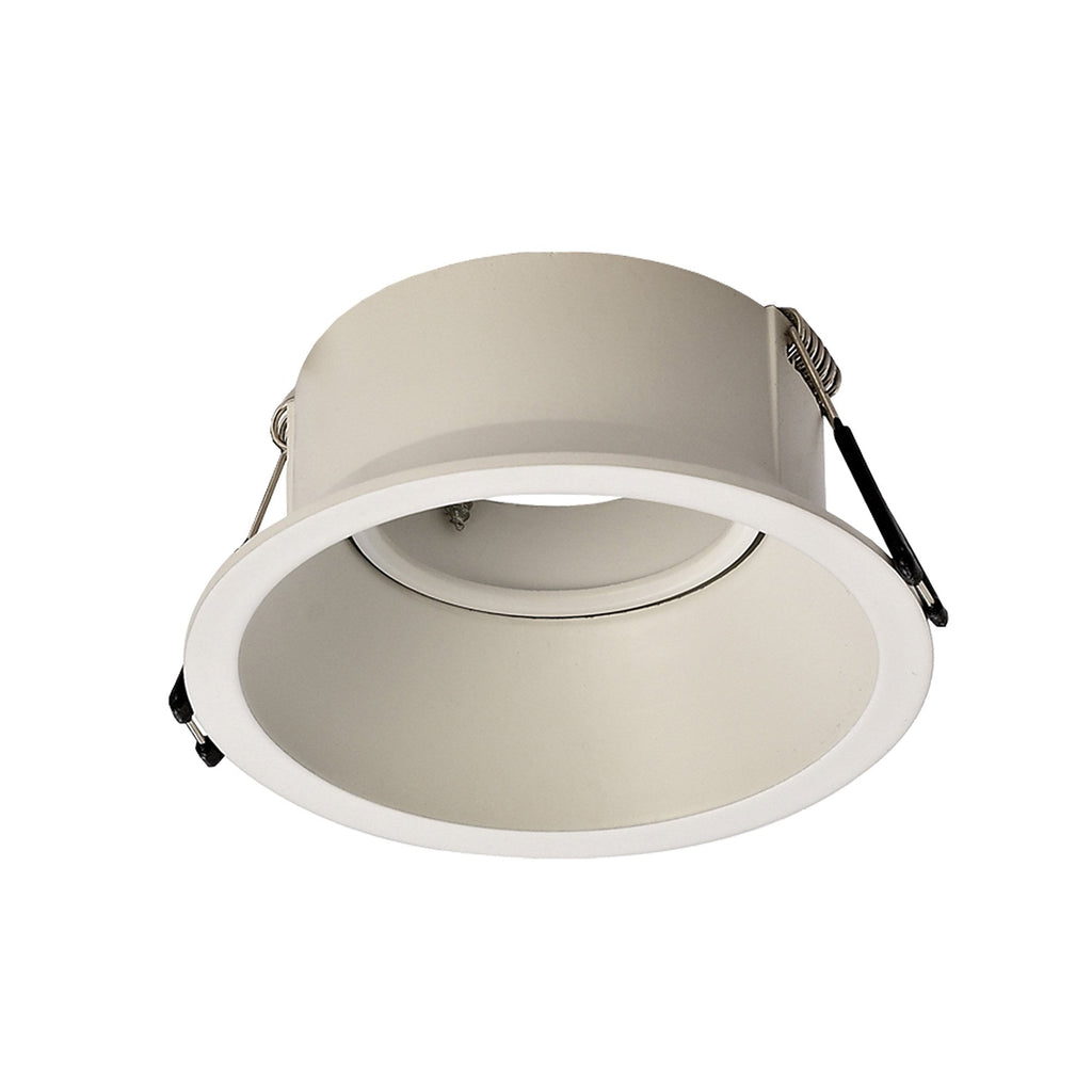 MC0160 Comfort 9.6cm Round Downlight GU10 Matt White