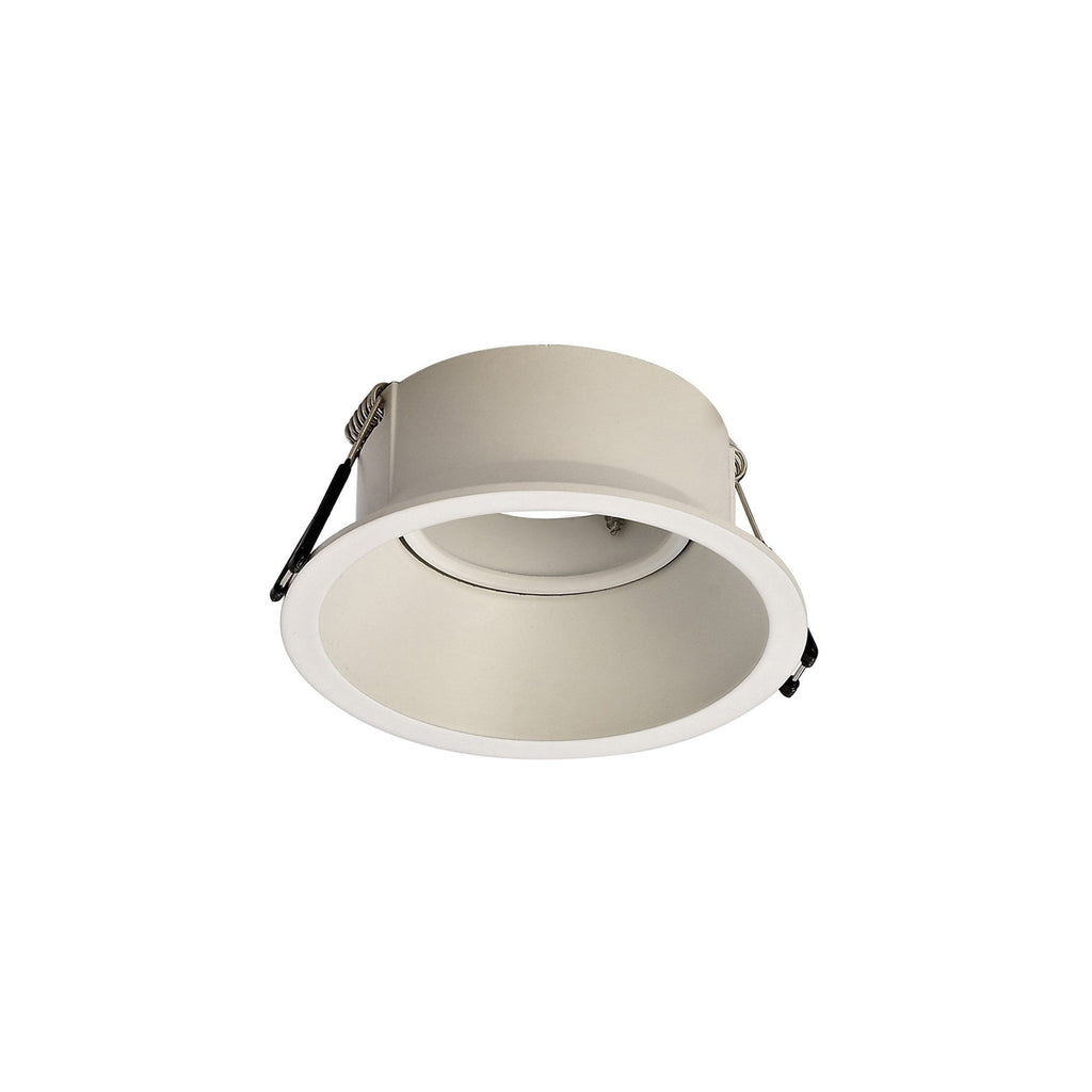 MC0160 Comfort 9.6cm Round Downlight GU10 Matt White