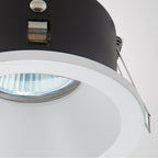 M6810 Comfort Bathroom GU10 Downlight Round 1 Light Matt White