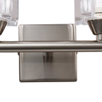 M2364SN Cuadrax Wall Lamp 2 Light G9 Satin Nickel