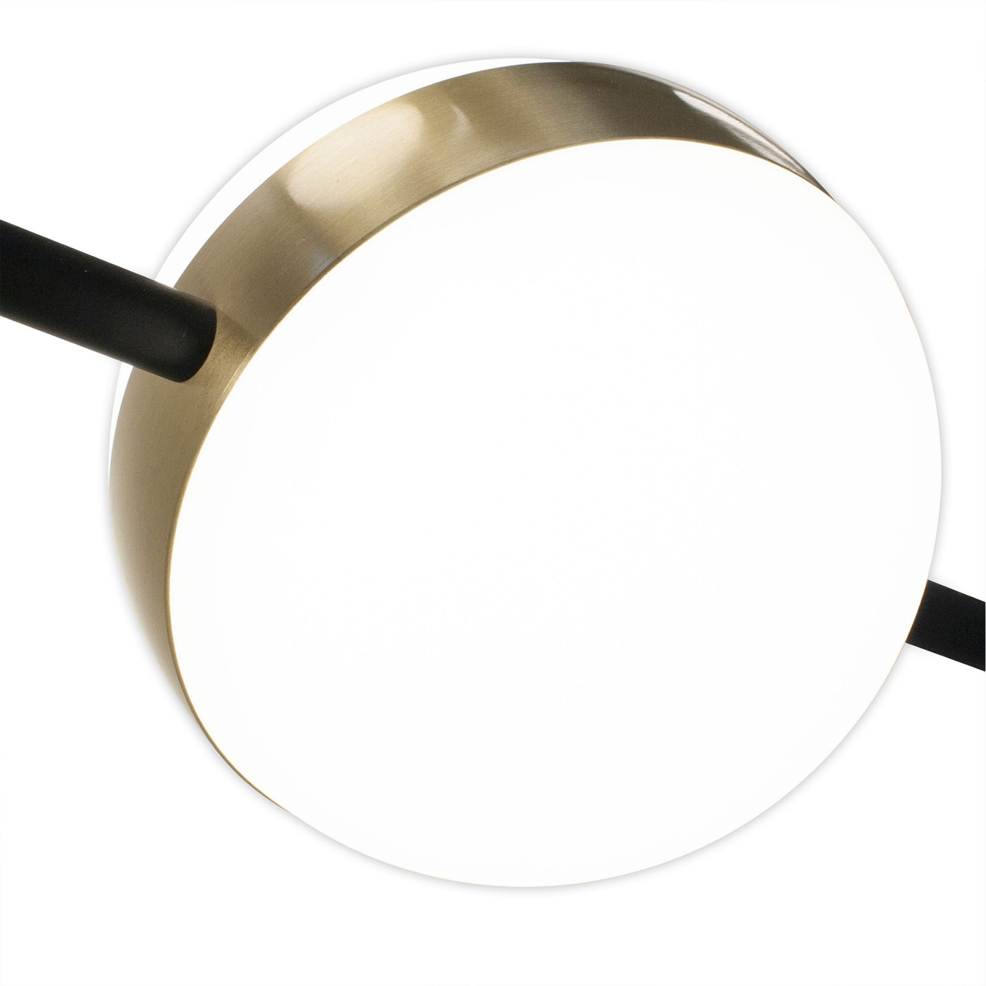 M7163 Cuba Wall Lamp 8W LED Gold/Black