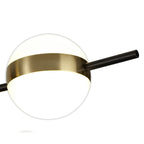 M7162 Cuba Ceiling 4 Light 32W LED Gold/Black