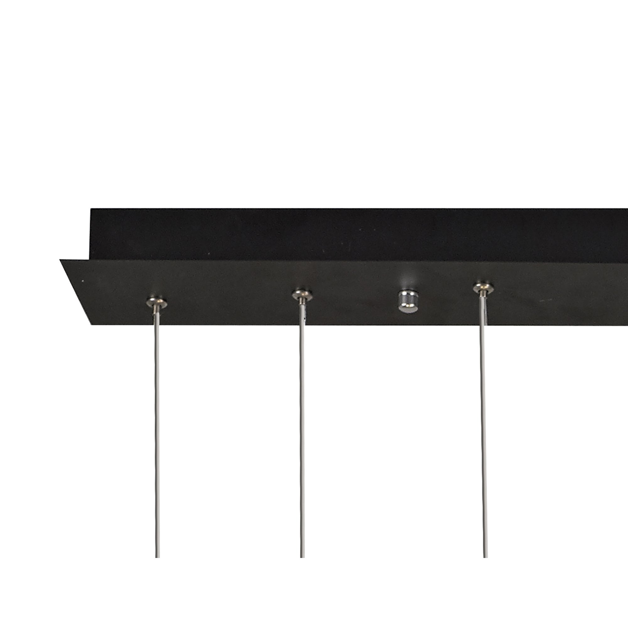 M7160 Cuba Criss Cross Linear Pendant 4 Light 32W LED Gold Black