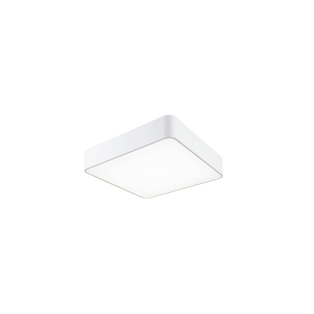 M5502 Cumbuco Flush 40cm Square 35W LED White/Acrylic