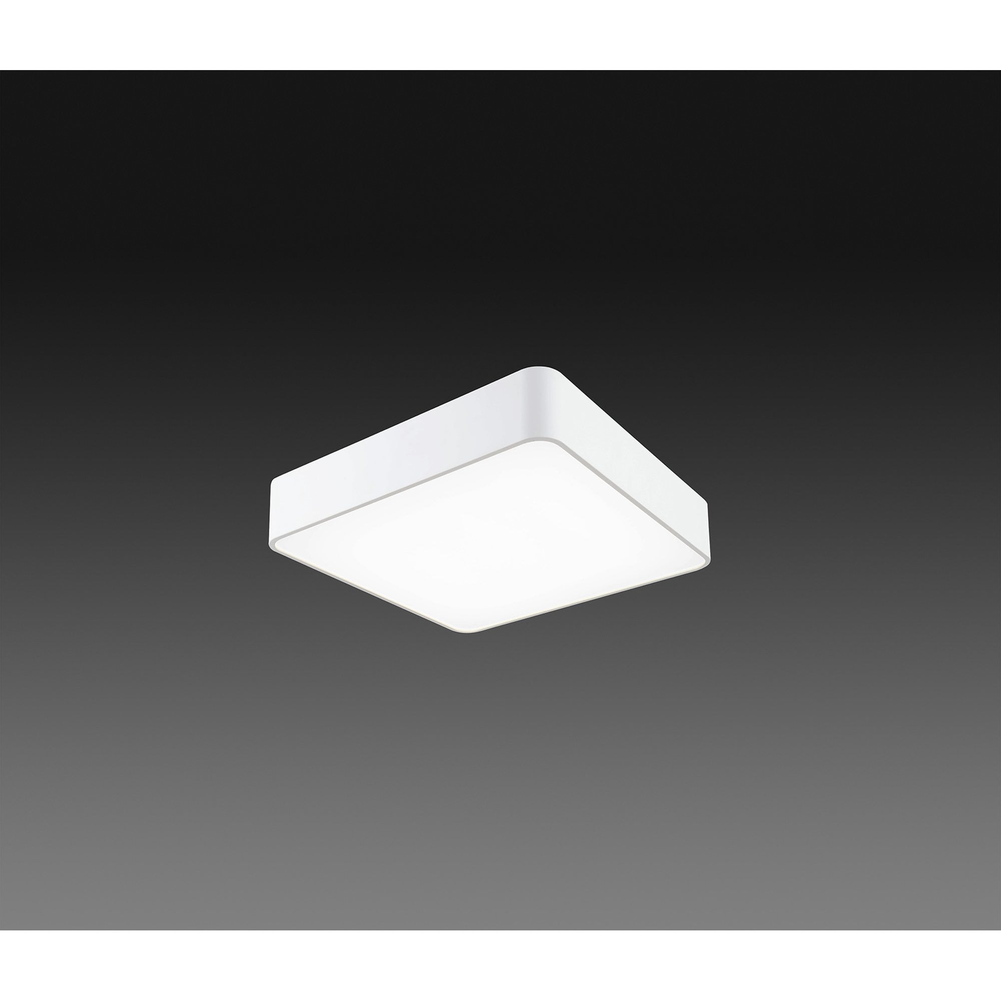 M5502 Cumbuco Flush 40cm Square 35W LED White/Acrylic