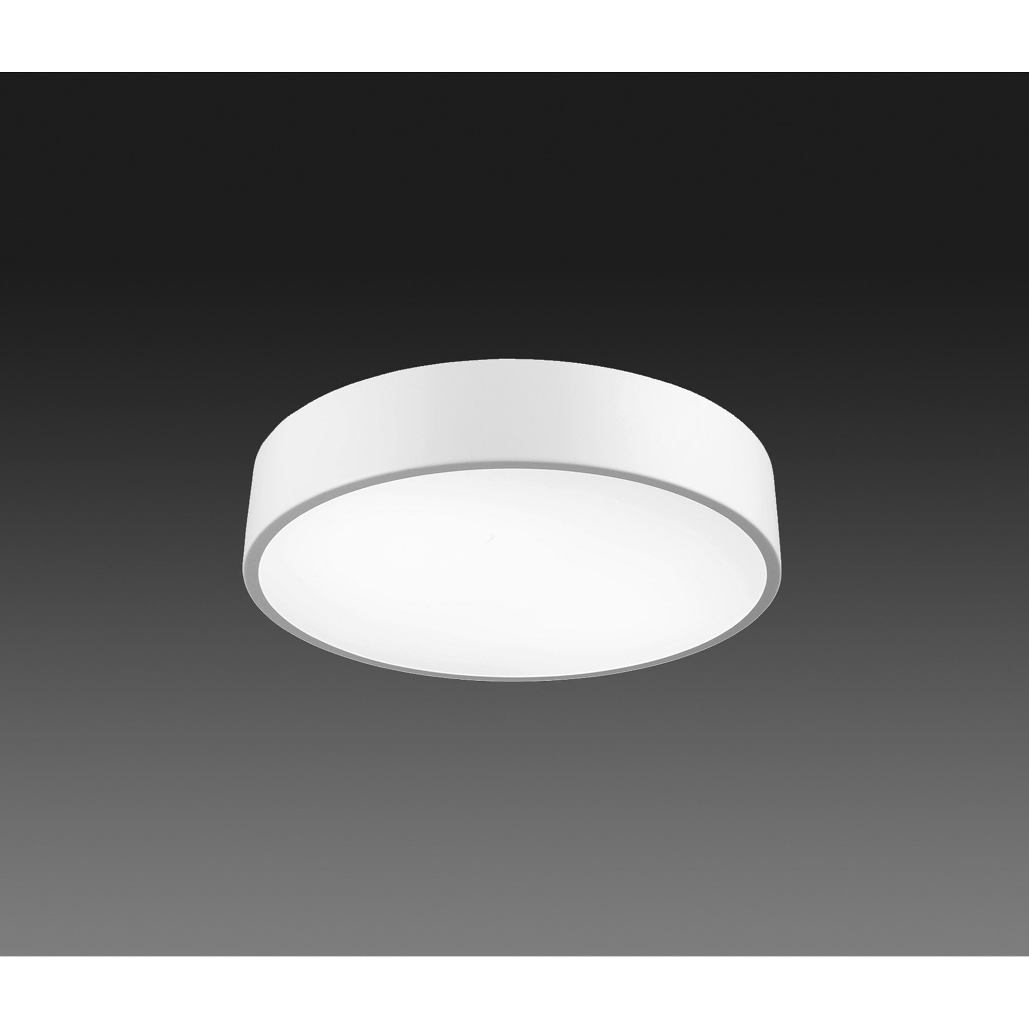M5500 Cumbuco Flush 60cm Round 50W LED White/Acrylic