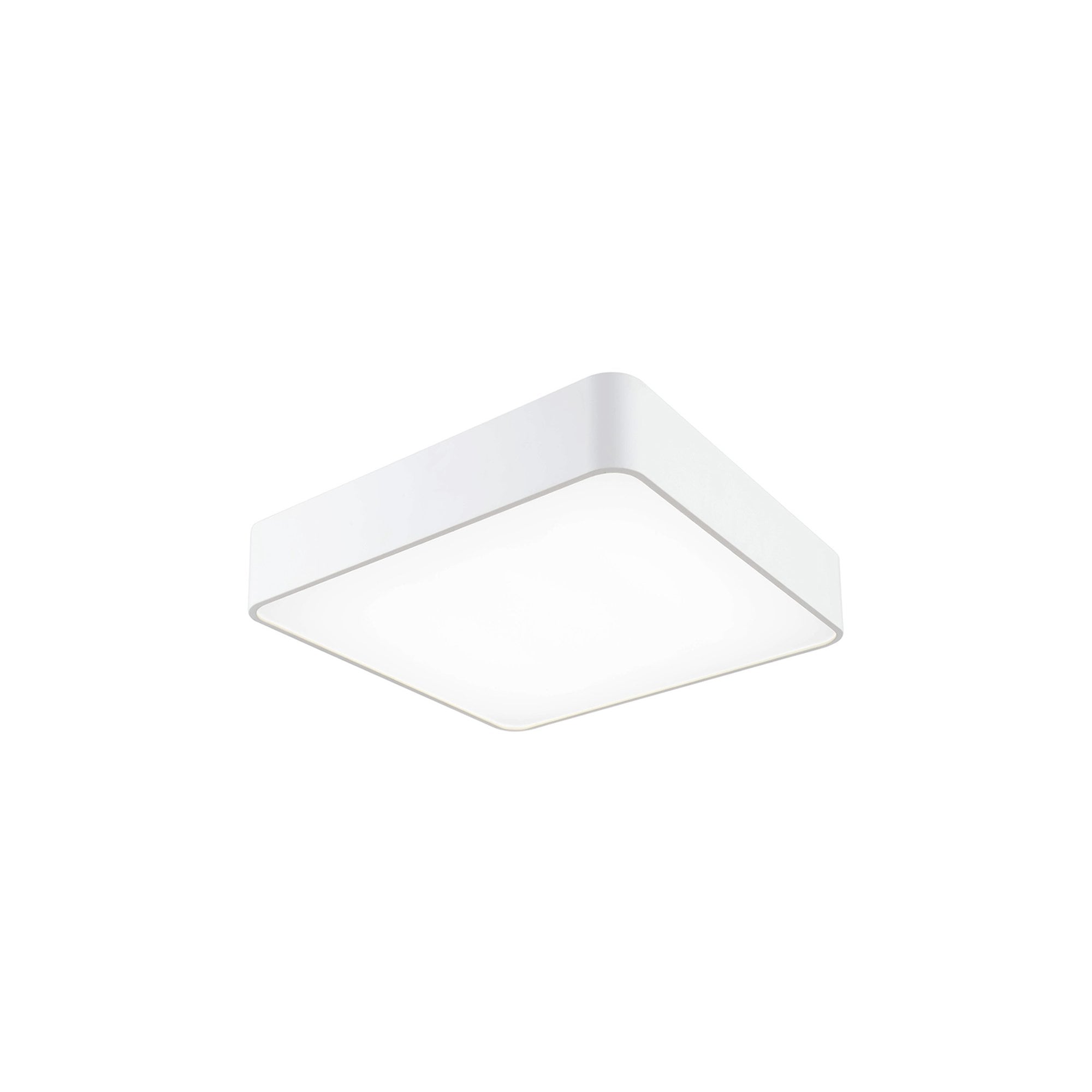 M5513 Cumbuco Flush 60cm Square 80W LED White/Acrylic