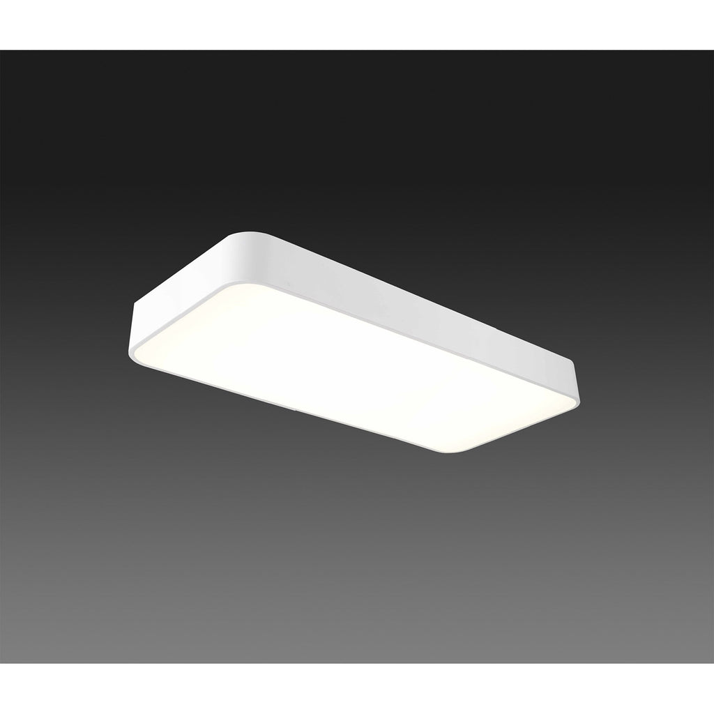 M5501 Cumbuco Flush Rectangular 50W LED White Acrylic