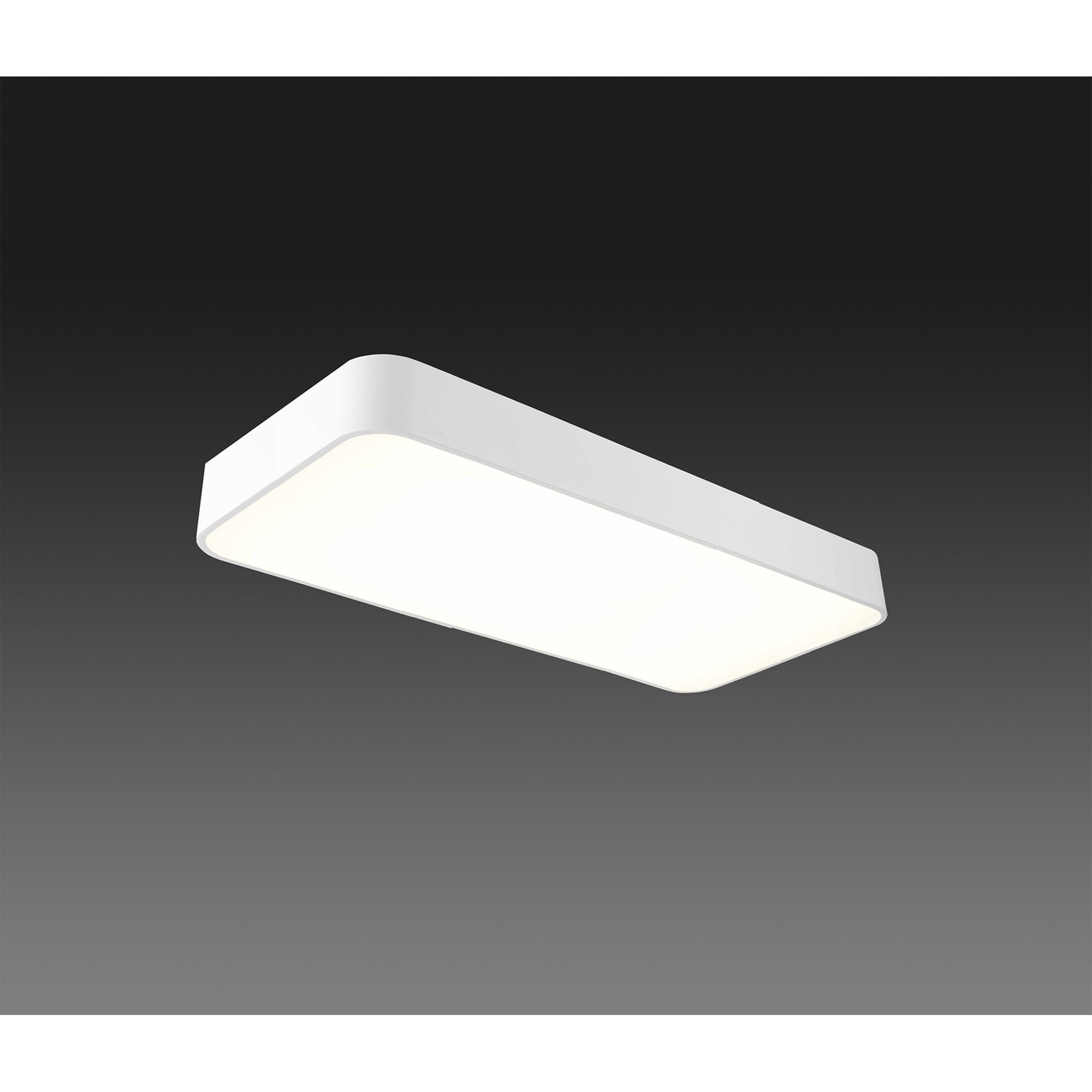 M5501 Cumbuco Flush Rectangular 50W LED White Acrylic