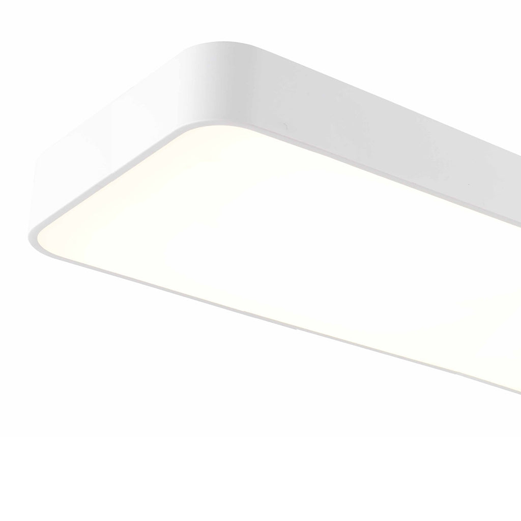 M5501 Cumbuco Flush Rectangular 50W LED White Acrylic
