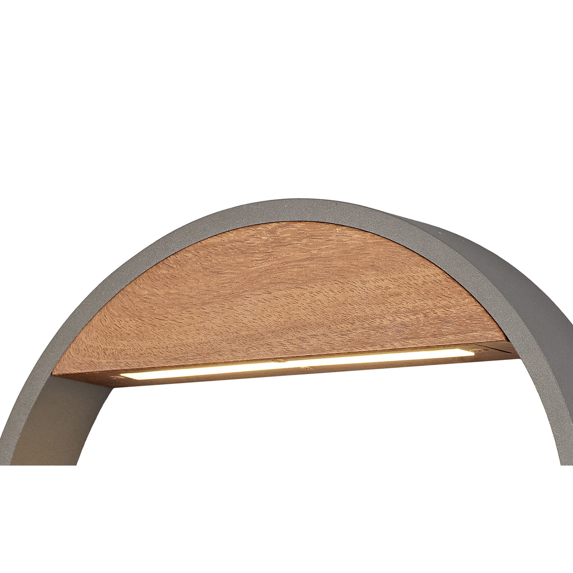 Cycle Outdoor Wall  Light 10W LED Dark Grey