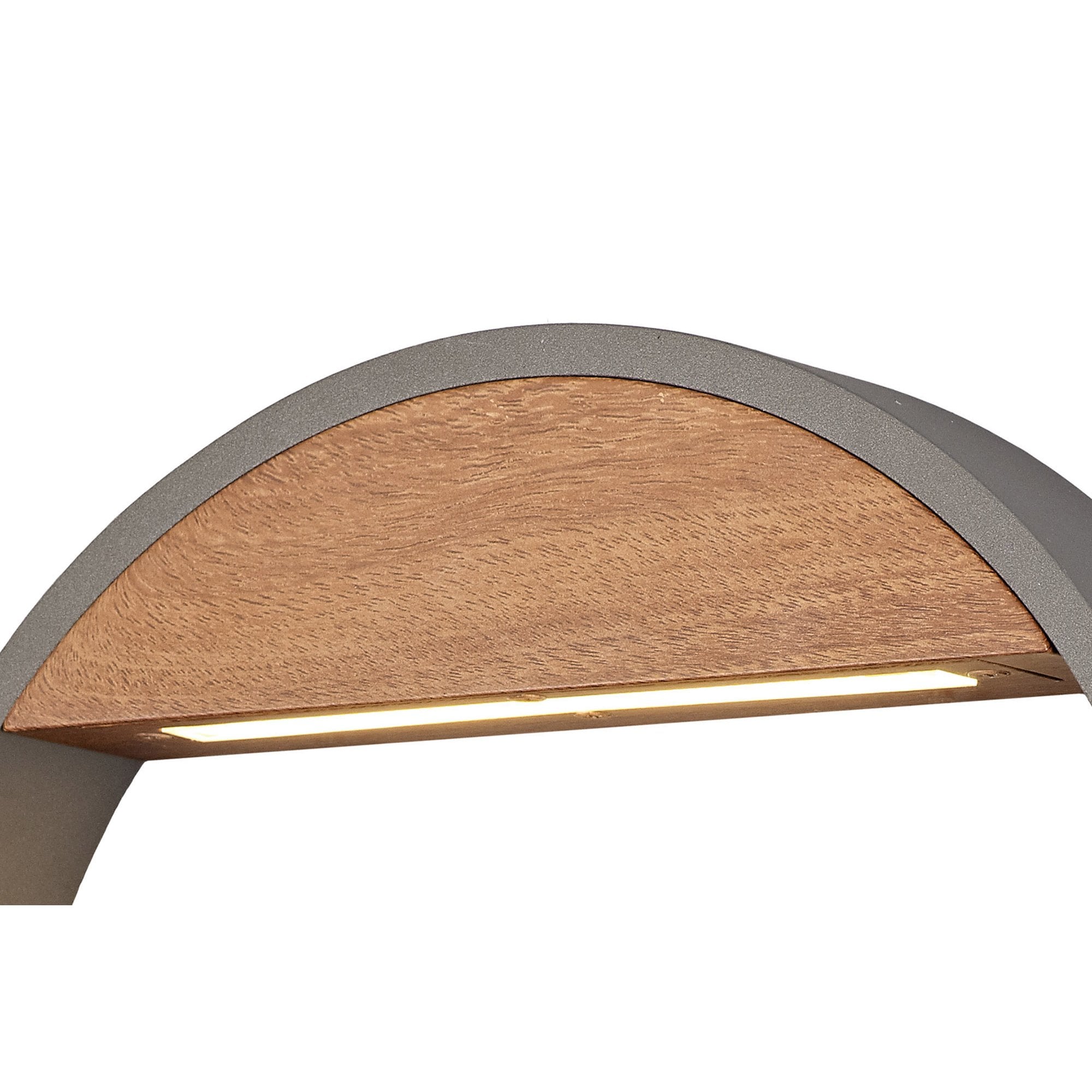 Cycle Outdoor Wall  Light 12W LED Dark Grey