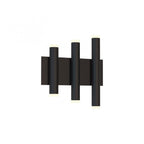 M8190 Cala 3+3 Light Wall Light 36W LED Sand Black