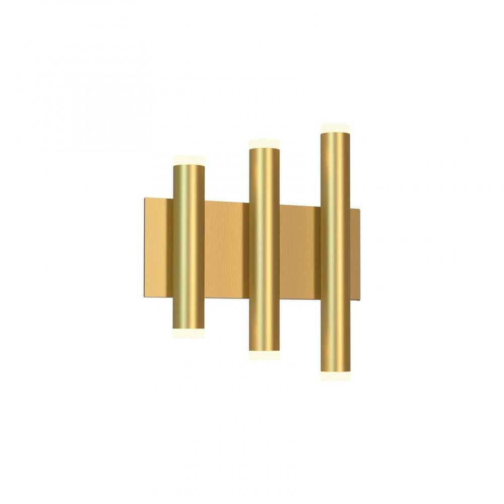 M8191 Cala 3+3 Light Wall Light 36W LED Gold