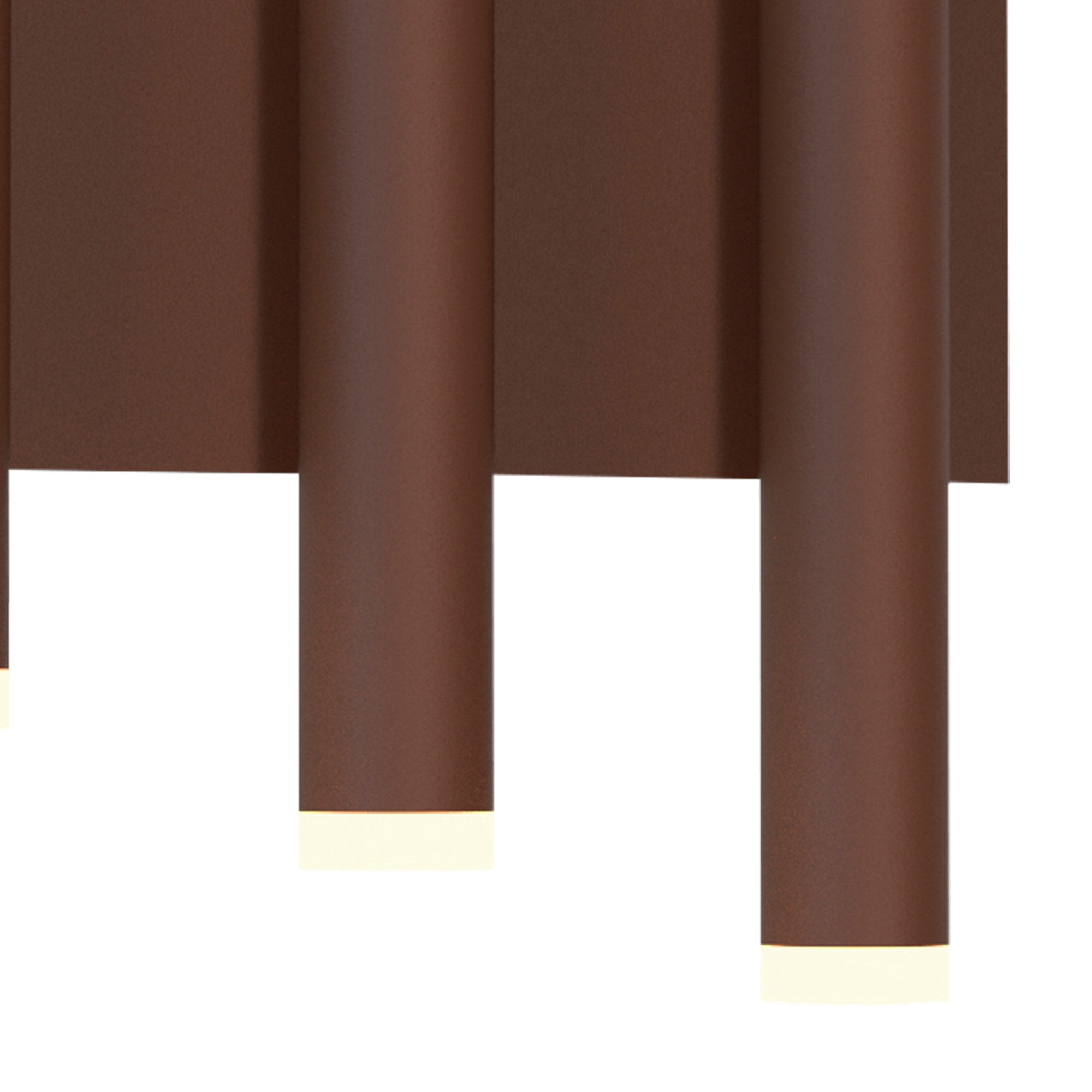M8192 Cala 3+3 Light Wall Light 36W LED Rust Brown