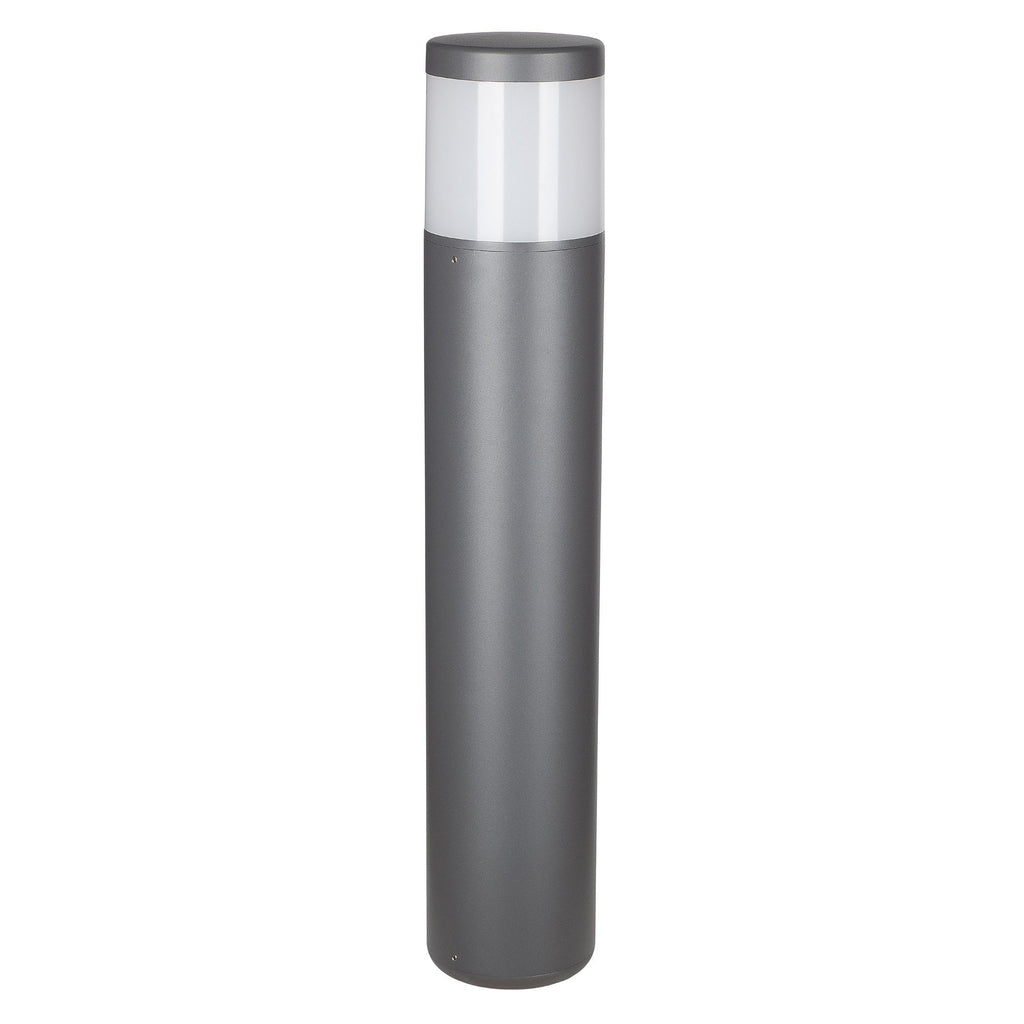 M8108 Chicago Outdoor 65cm Round Post Lamp 1 Light Anthracite