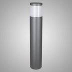 M8108 Chicago Outdoor 65cm Round Post Lamp 1 Light Anthracite