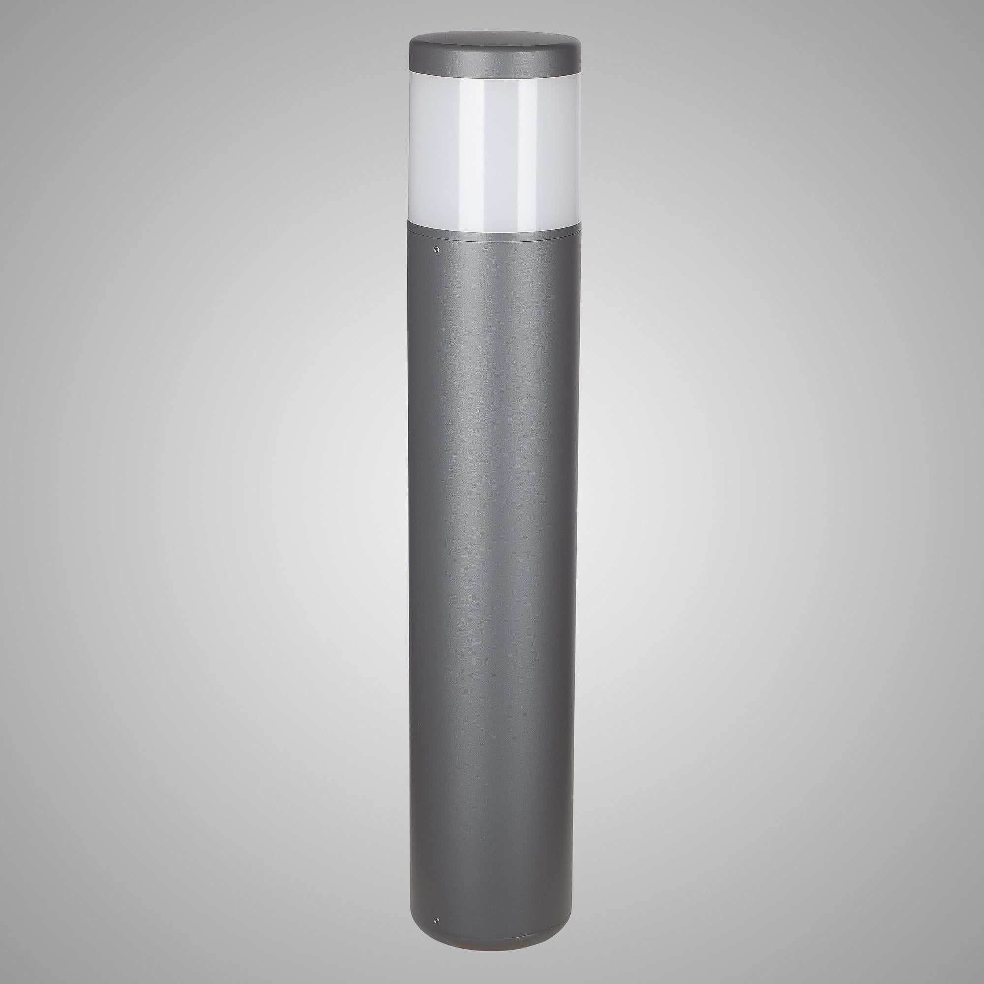 M8108 Chicago Outdoor 65cm Round Post Lamp 1 Light Anthracite