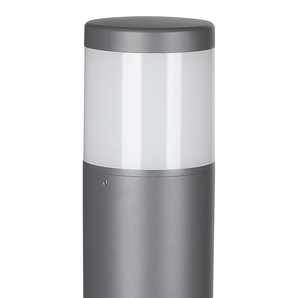 M8108 Chicago Outdoor 65cm Round Post Lamp 1 Light Anthracite