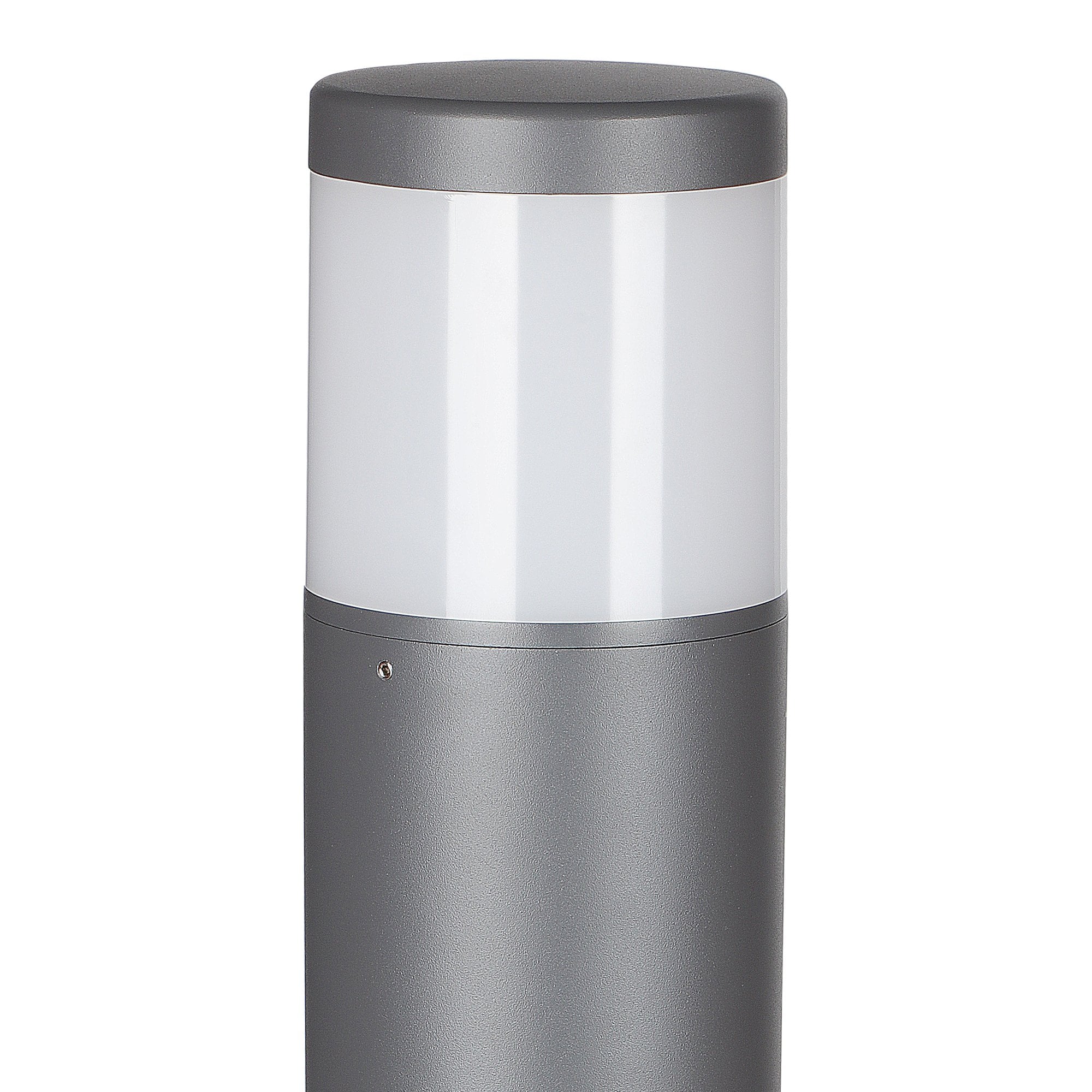 M8108 Chicago Outdoor 65cm Round Post Lamp 1 Light Anthracite