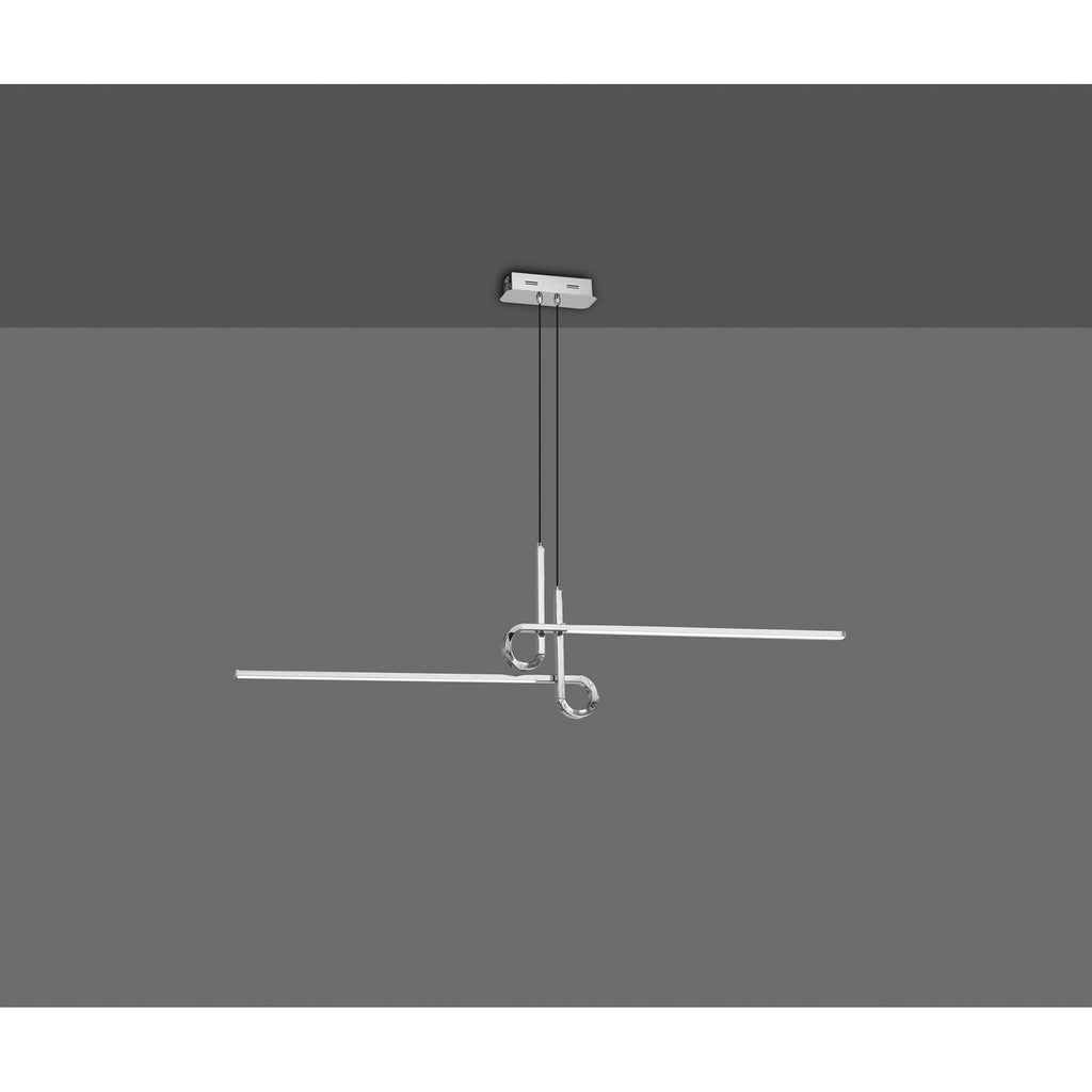M6120 Cinto Linear Pendant 24W LED Polished Chrome