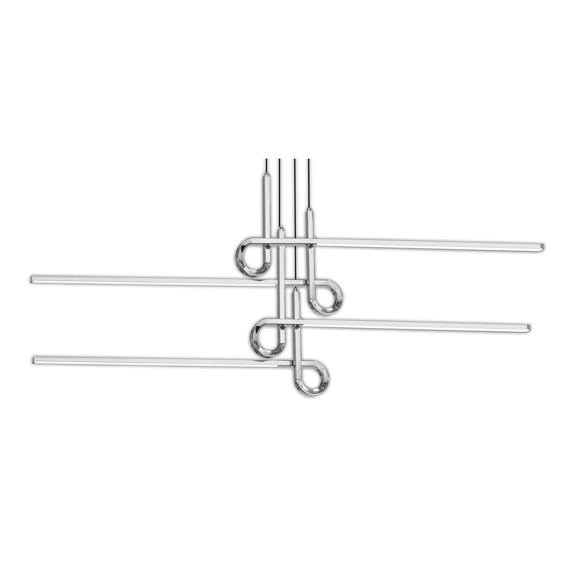 M6121 Cinto Linear Pendant 42W LED Polished Chrome