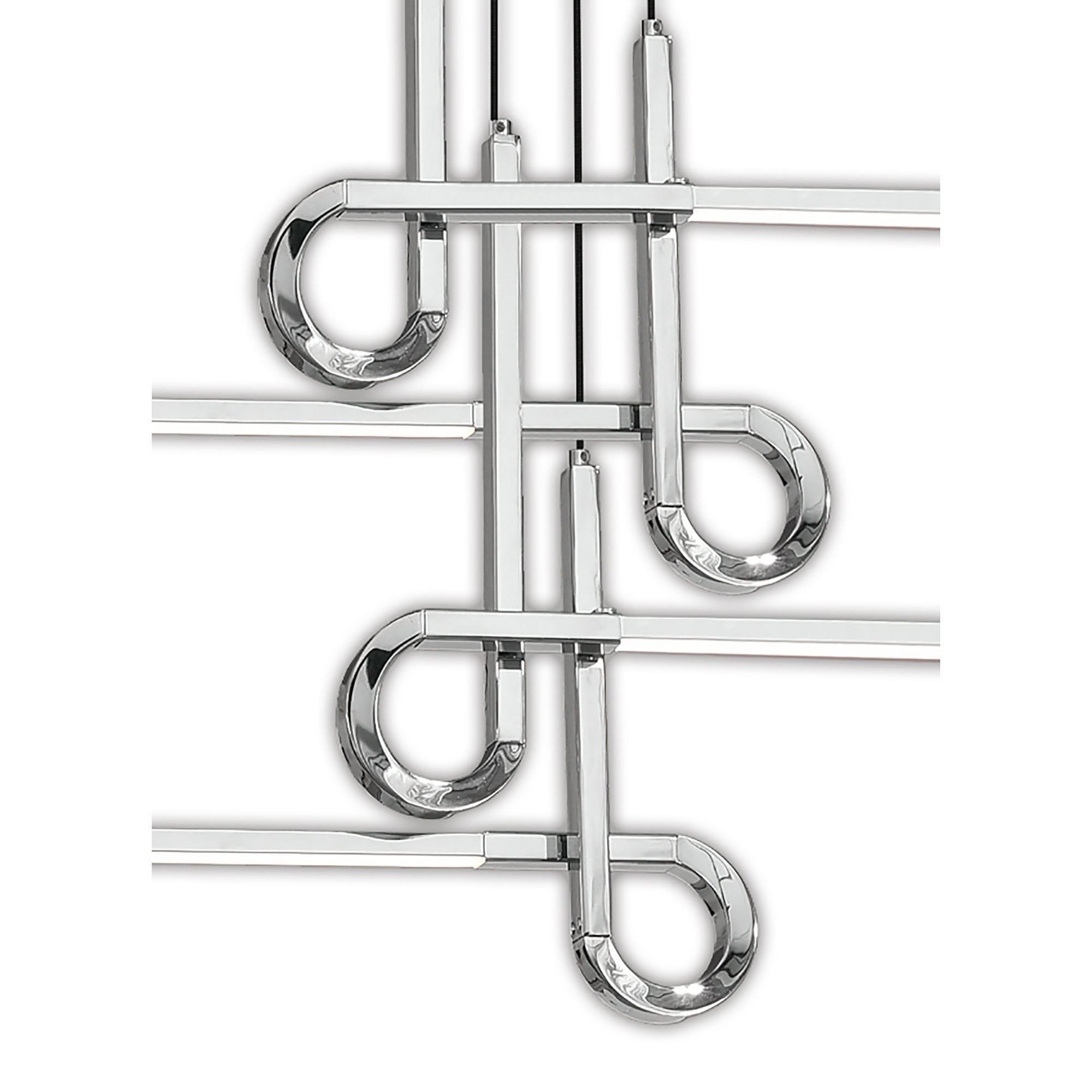 M6121 Cinto Linear Pendant 42W LED Polished Chrome