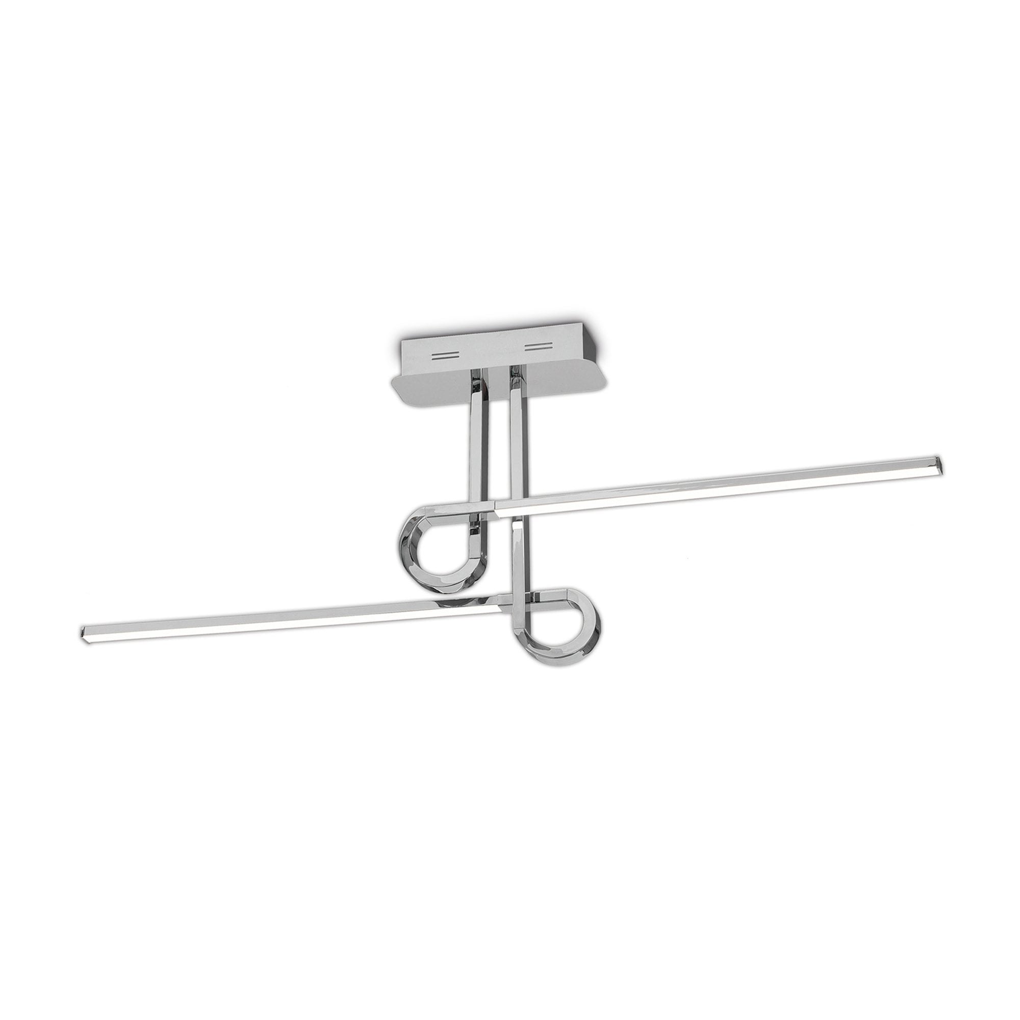 M6124 Cinto Linear Ceiling 20W LED Polished Chrome