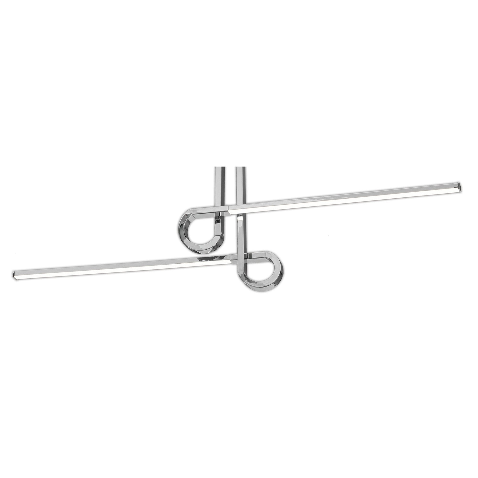 M6124 Cinto Linear Ceiling 20W LED Polished Chrome