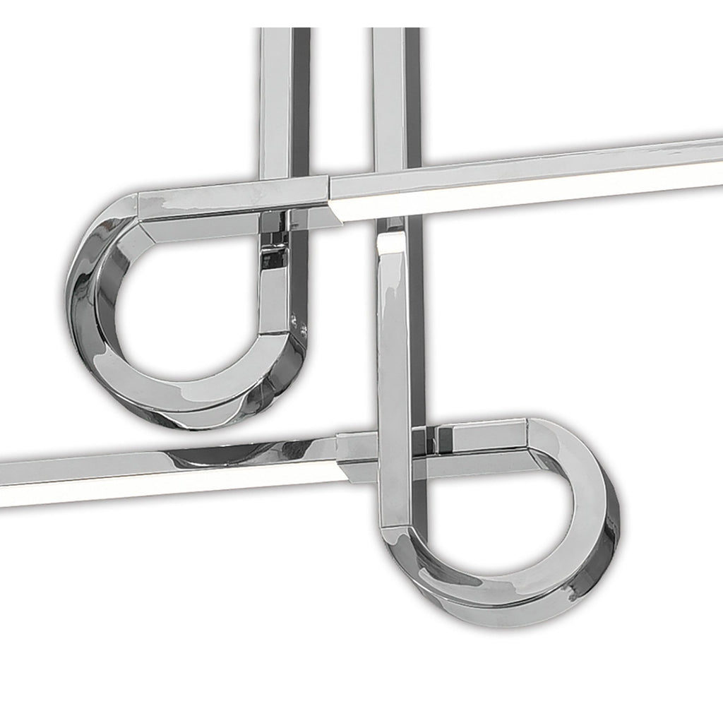 M6124 Cinto Linear Ceiling 20W LED Polished Chrome