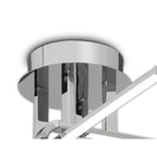 M6125 Cinto Ceiling 28W LED Polished Chrome