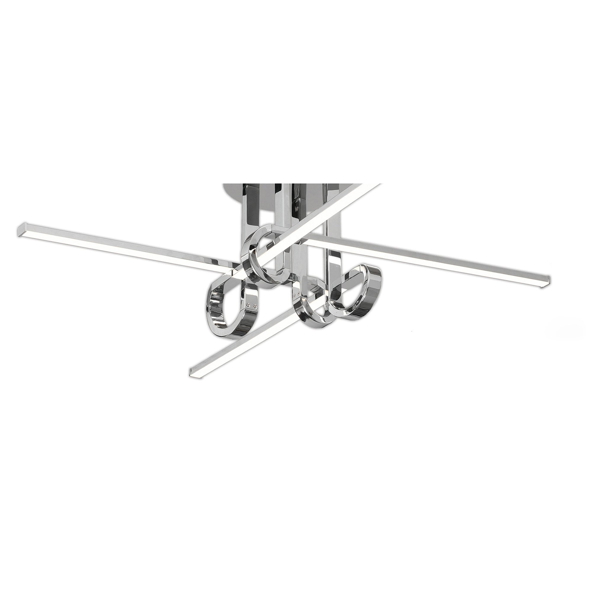 M6125 Cinto Ceiling 28W LED Polished Chrome