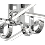 M6125 Cinto Ceiling 28W LED Polished Chrome