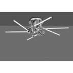 M6126 Cinto Ceiling 42W LED Polished Chrome