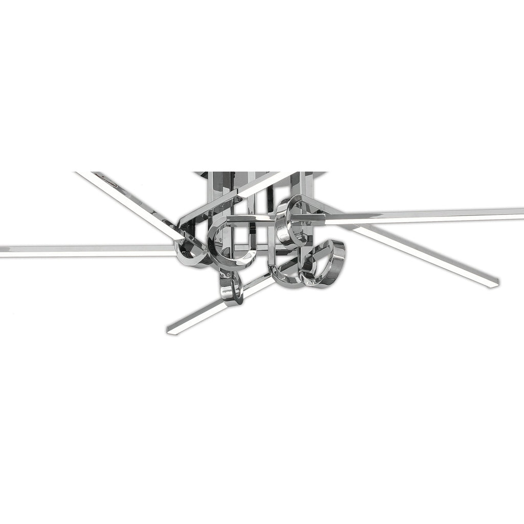 M6126 Cinto Ceiling 42W LED Polished Chrome