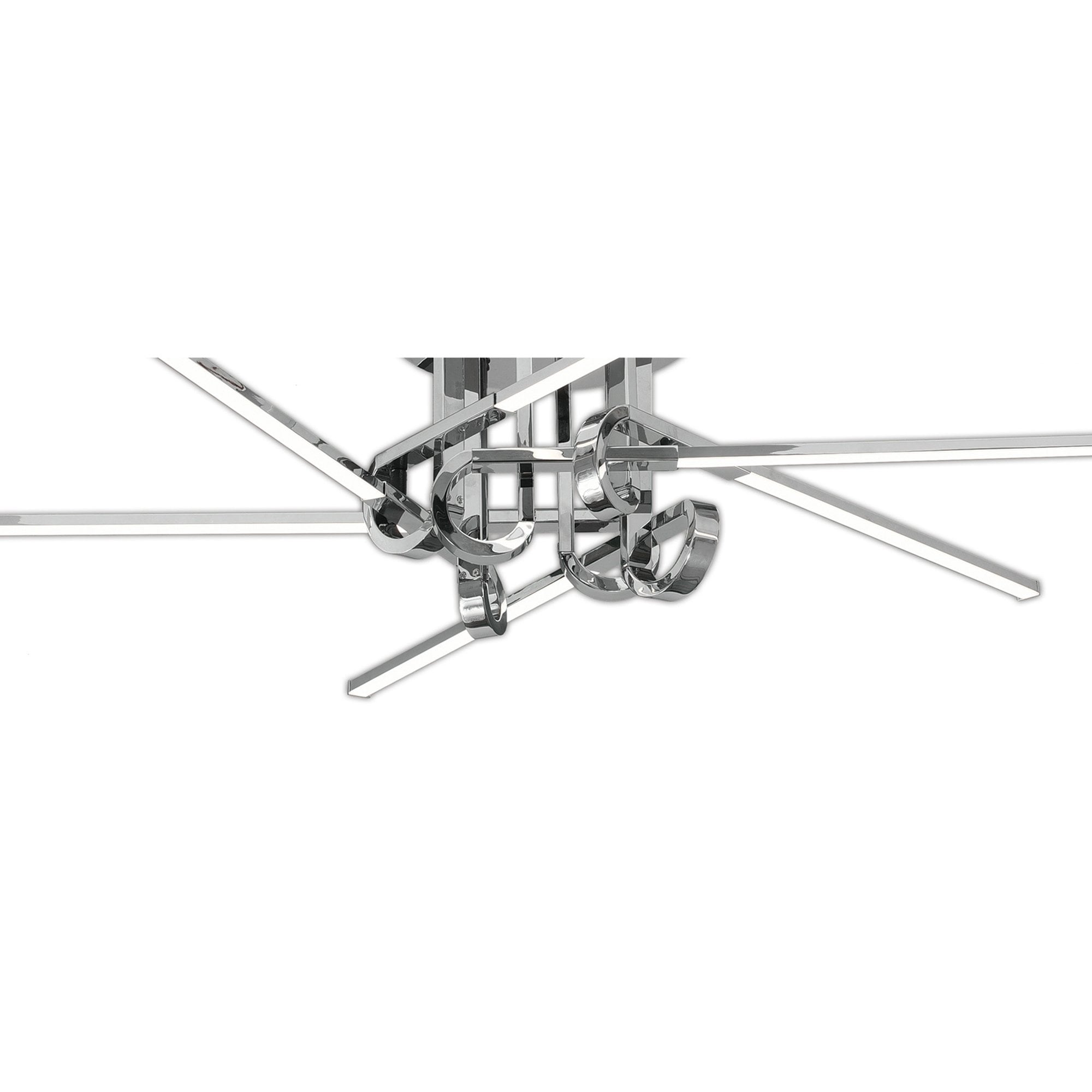 M6126 Cinto Ceiling 42W LED Polished Chrome