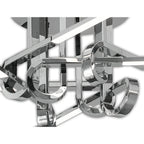 M6126 Cinto Ceiling 42W LED Polished Chrome